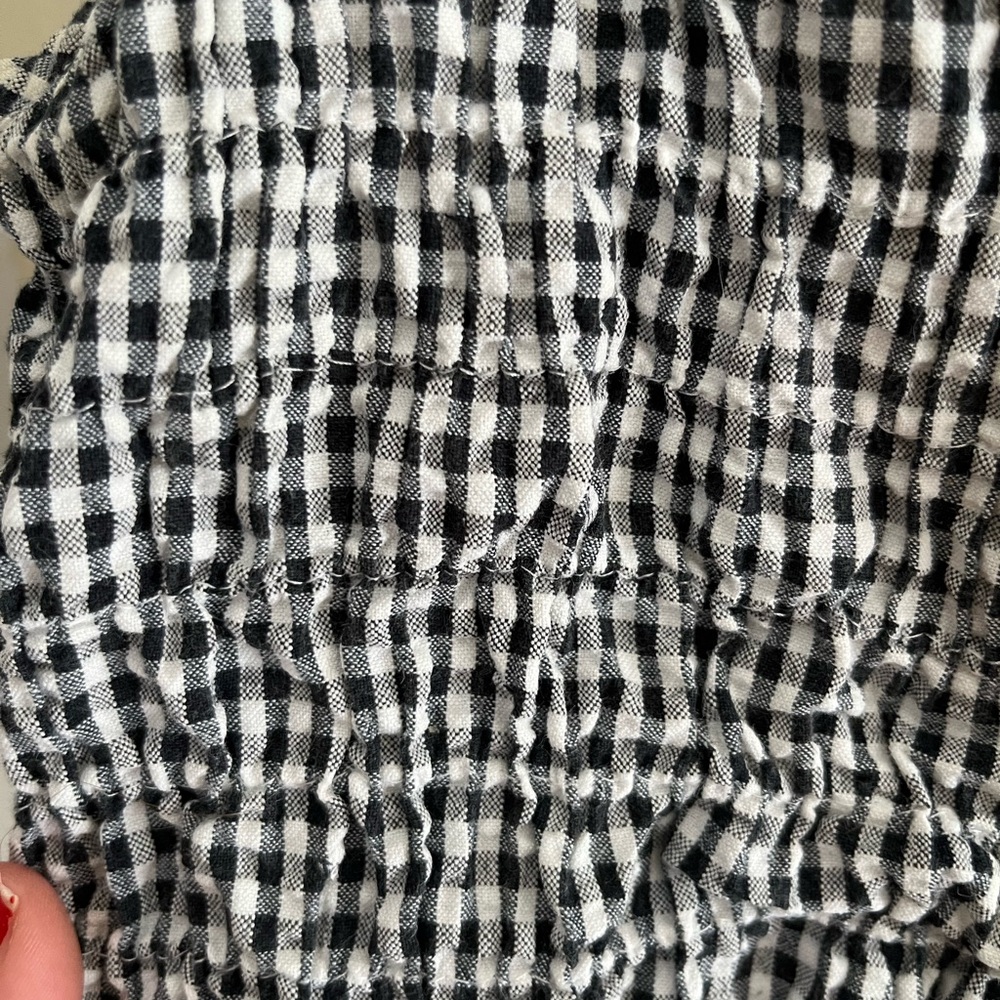 Vintage 90s gingham top - Picture 4 of 4